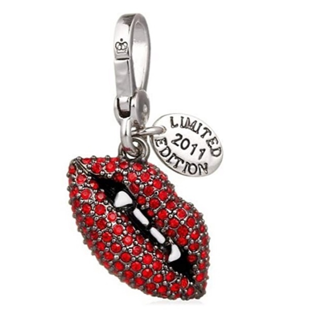 Juicy Couture HALLOWEEN Vampire Lips Charm LIMITED EDITION 2011 LE